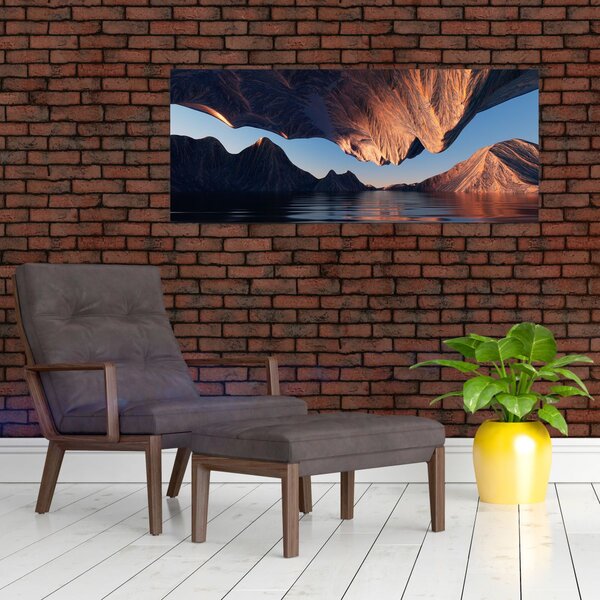 Slika - 3D litice (120x50 cm)