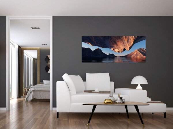 Slika - 3D litice (120x50 cm)