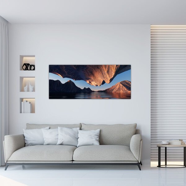 Slika - 3D litice (120x50 cm)