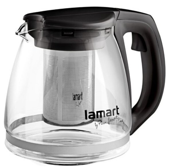 LAMART ČAJNIK 1,1L CRNI LT7025
