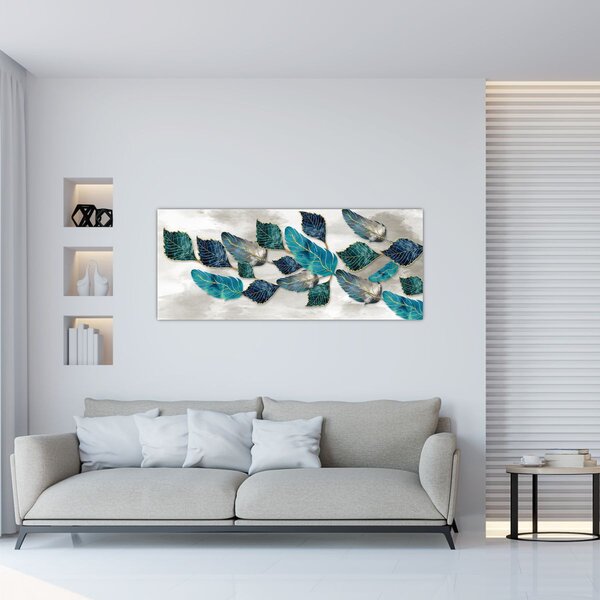 Slika - Ilustracija perja (120x50 cm)