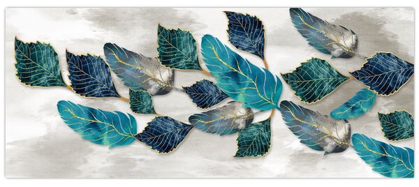 Slika - Ilustracija perja (120x50 cm)