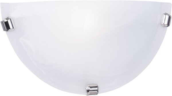 SVJETILJKA ZIDNA 1/2 D300 ALABASTER BIJELA 09314