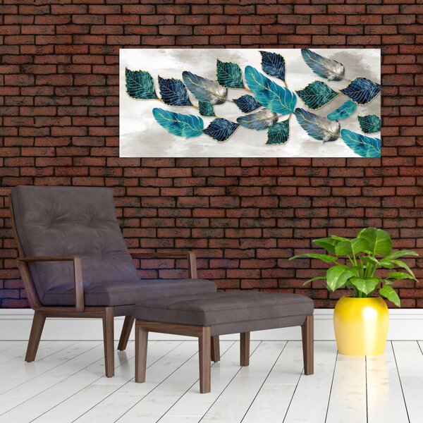 Slika - Ilustracija perja (120x50 cm)