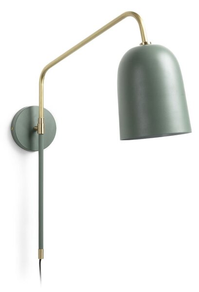 Zelena zidna lampa ø 15 cm Audrie – Kave Home