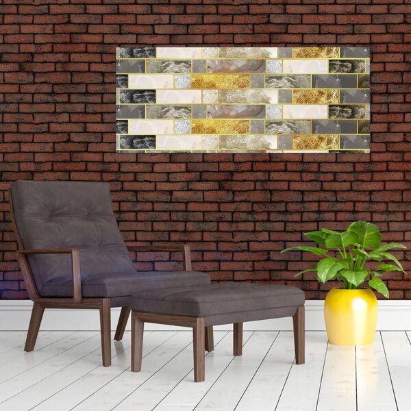 Slika - Dekor s teksturama (120x50 cm)