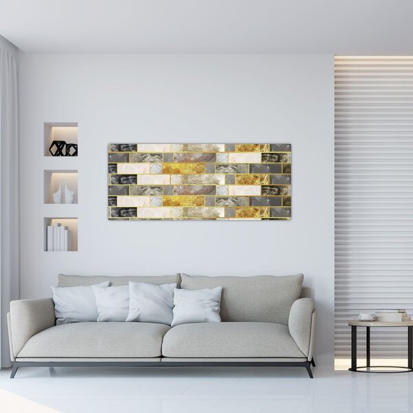 Slika - Dekor s teksturama (120x50 cm)
