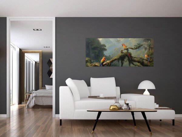 Slika - Tropska šuma (120x50 cm)