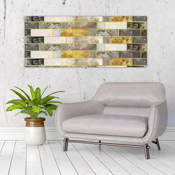 Slika - Dekor s teksturama (120x50 cm)