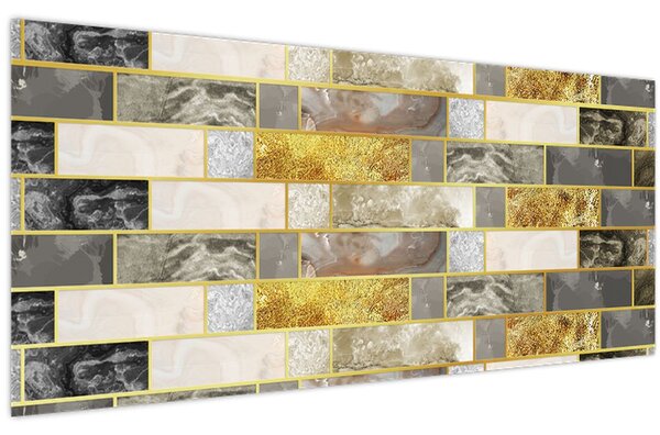 Slika - Dekor s teksturama (120x50 cm)