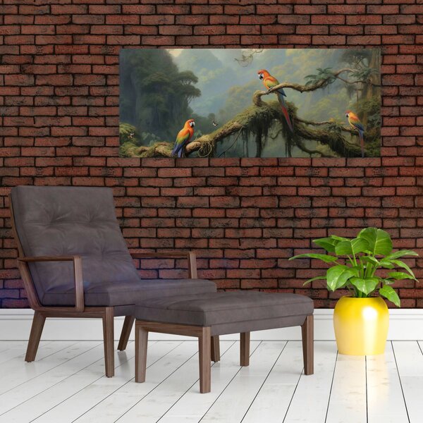 Slika - Tropska šuma (120x50 cm)