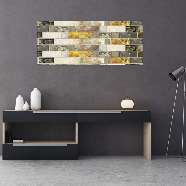 Slika - Dekor s teksturama (120x50 cm)