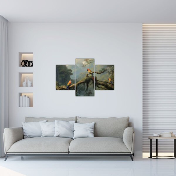 Slika - Tropska šuma (90x60 cm)