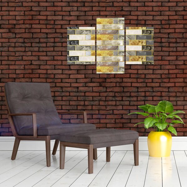 Slika - Dekor s teksturama (90x60 cm)
