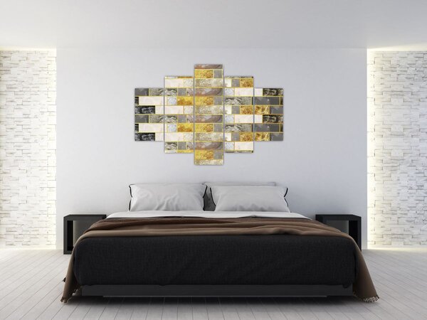 Slika - Dekor s teksturama (150x105 cm)