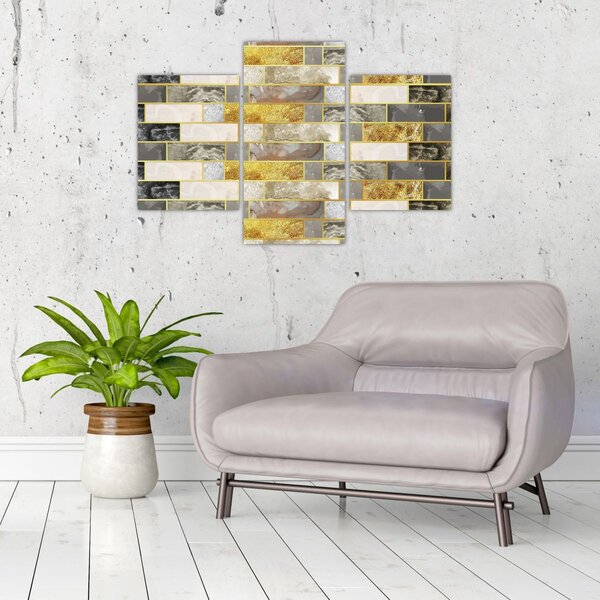 Slika - Dekor s teksturama (90x60 cm)