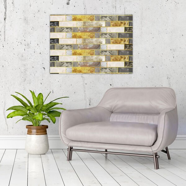 Slika - Dekor s teksturama (70x50 cm)