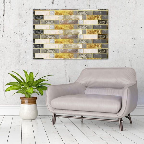 Slika - Dekor s teksturama (90x60 cm)