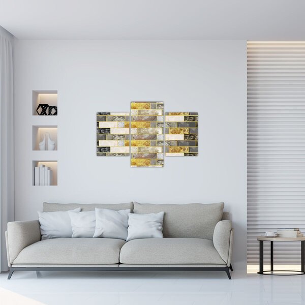 Slika - Dekor s teksturama (90x60 cm)