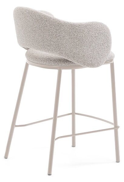 Barska stolica boje slonovače (visine sjedala 65 cm) Maina – Kave Home