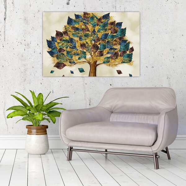 Slika - Dekorativno drvo (90x60 cm)