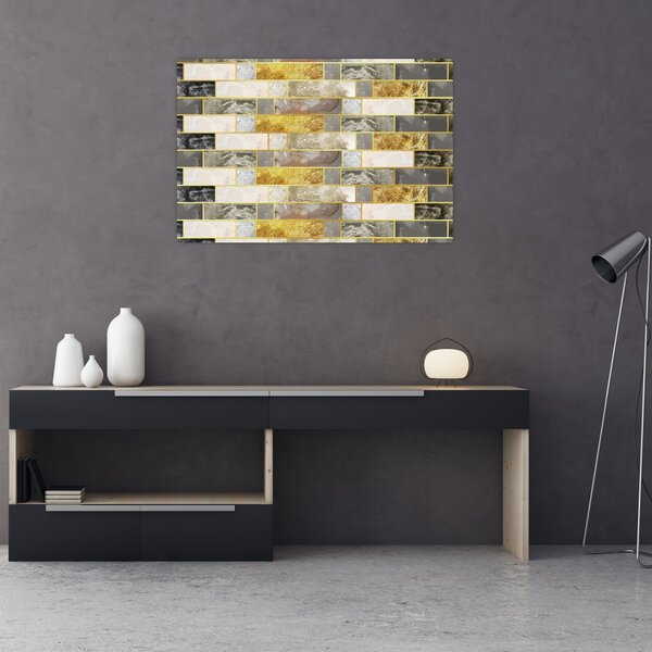 Slika - Dekor s teksturama (90x60 cm)