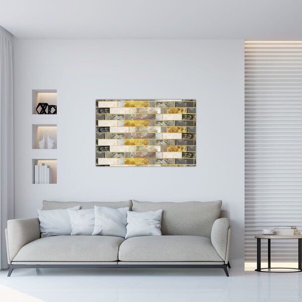 Slika - Dekor s teksturama (90x60 cm)