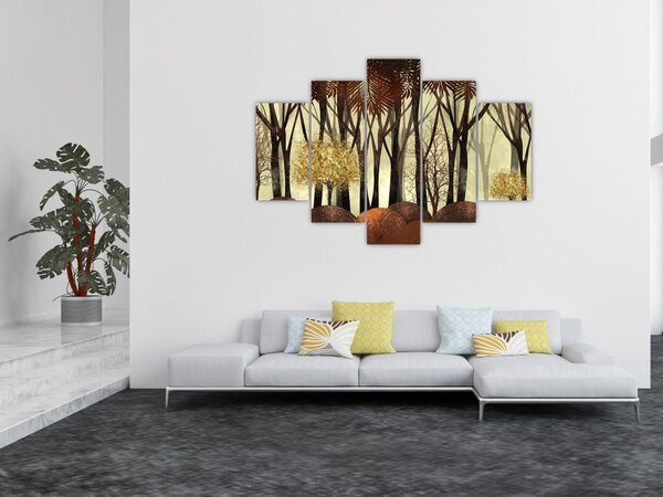 Slika - Dekorativna šuma (150x105 cm)