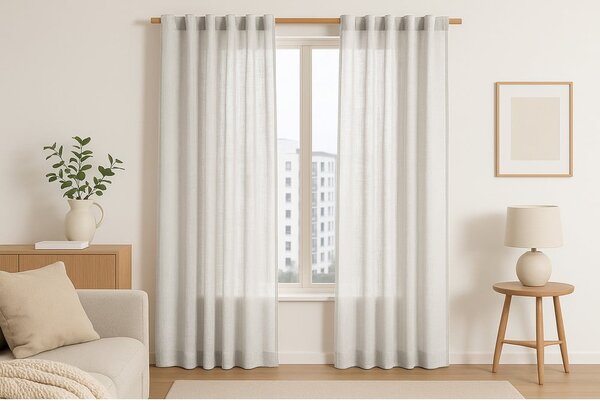 Krem zavjesa 140x250 cm Valeta – Restilo