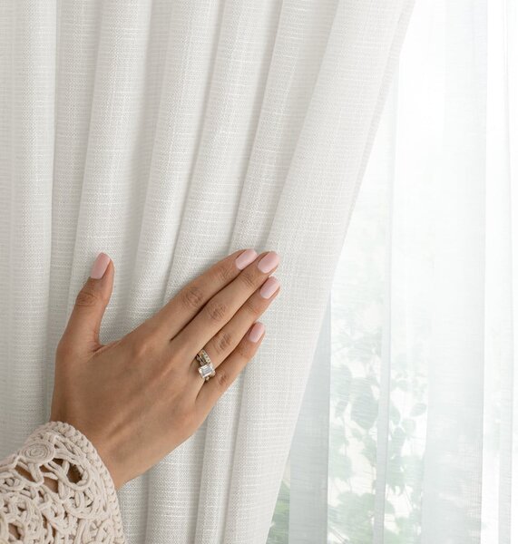 Krem zavjesa 140x250 cm Valeta – Restilo