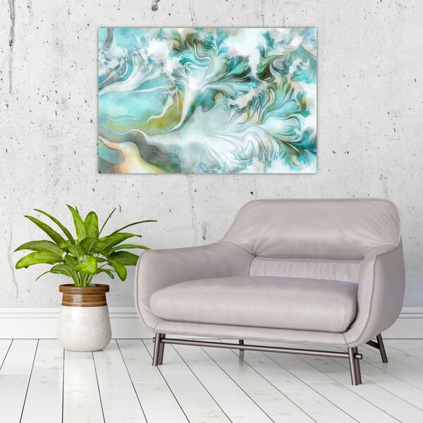 Slika - Slikanje apstraktnih uzoraka (90x60 cm)