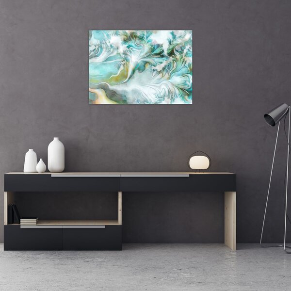 Slika - Slikanje apstraktnih uzoraka (70x50 cm)