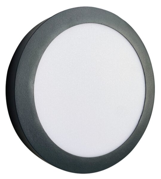 PLAFONJERA LED SLIM ROUND DARK GREY D300 24W 1800LM 4000K 10506