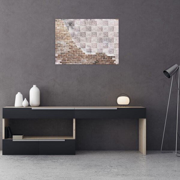 Slika - Zid od cigli (70x50 cm)