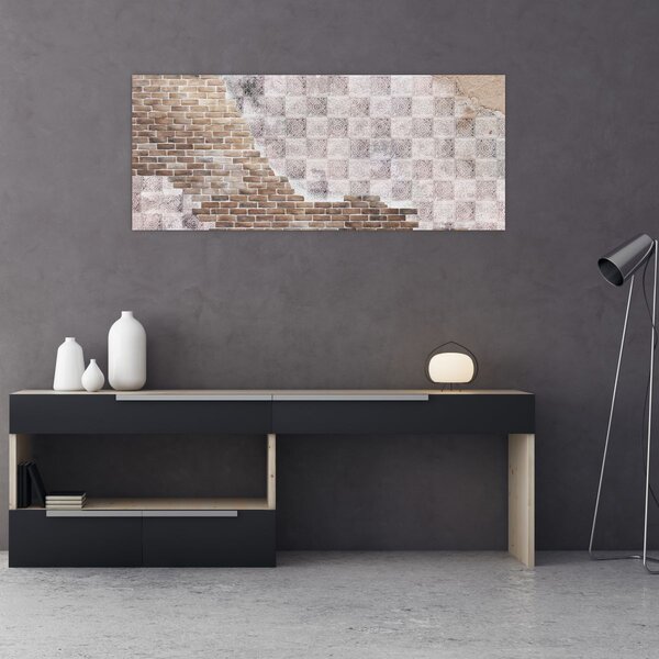 Slika - Zid od cigli (120x50 cm)