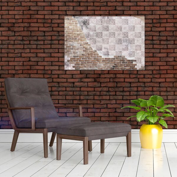 Slika - Zid od cigli (90x60 cm)