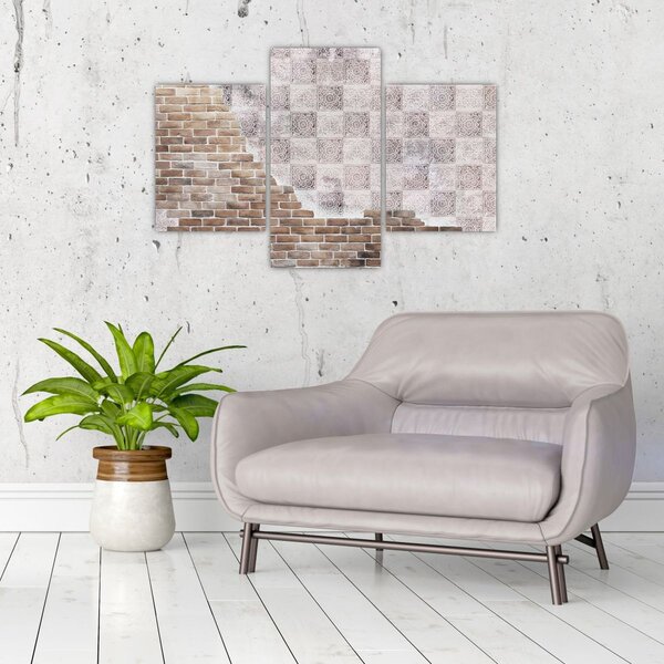 Slika - Zid od cigli (90x60 cm)