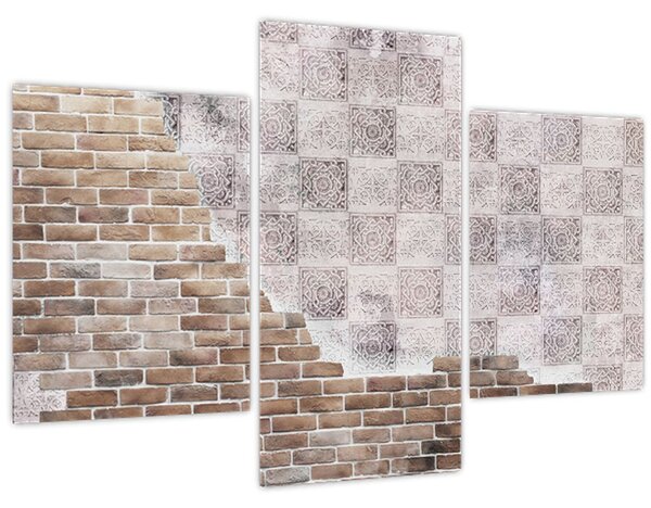 Slika - Zid od cigli (90x60 cm)