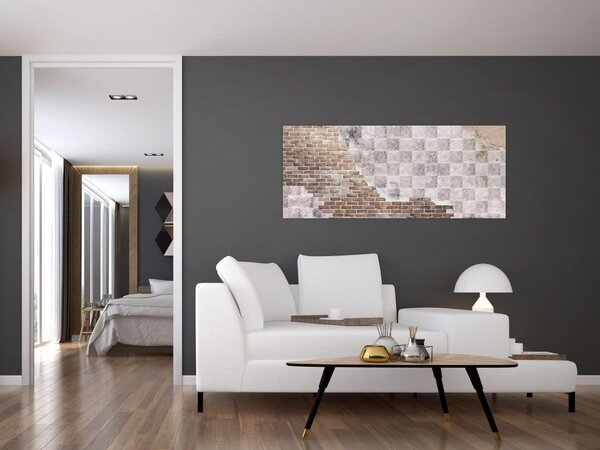 Slika - Zid od cigli (120x50 cm)