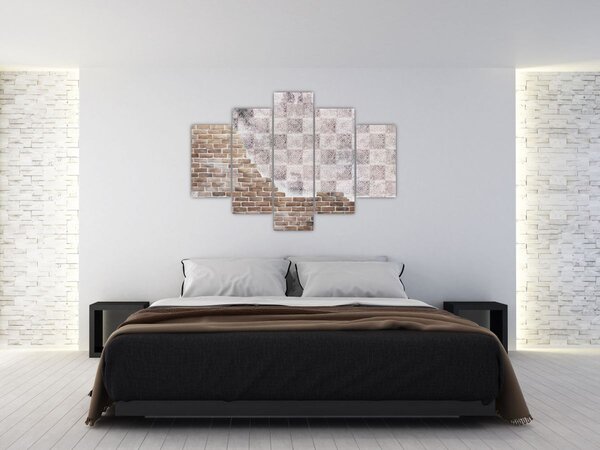 Slika - Zid od cigli (150x105 cm)