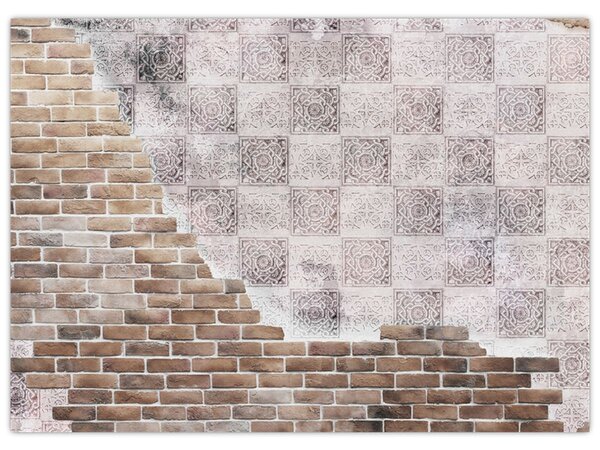 Slika - Zid od cigli (70x50 cm)