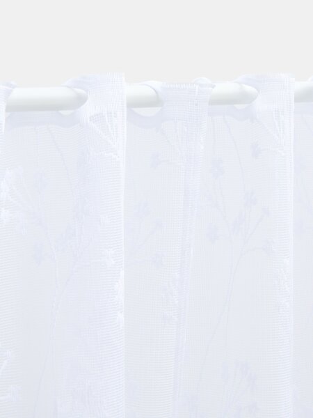 Sinsay - Set čipkastih kratkih zavjesa s cvjetnim uzorkom, 2 kom
