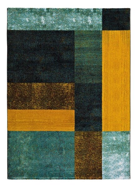Žuti /plavi tepih 140x200 cm Pandora Pablo – Universal