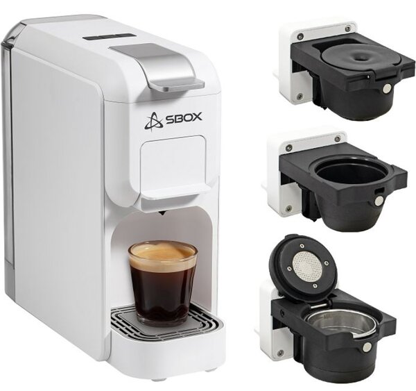 APARAT ZA KAVU 3u1 SBOX CM-719 BARISTA bijeli