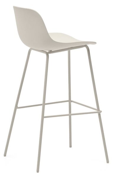 Krem barska stolica (visine sjedala 74 cm) Altea – Kave Home