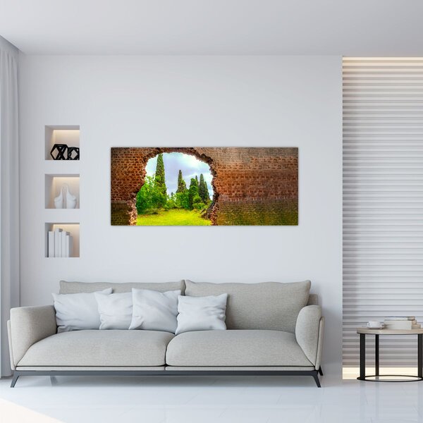 Slika - Rajski vrt (120x50 cm)