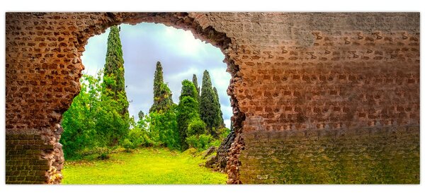 Slika - Rajski vrt (120x50 cm)