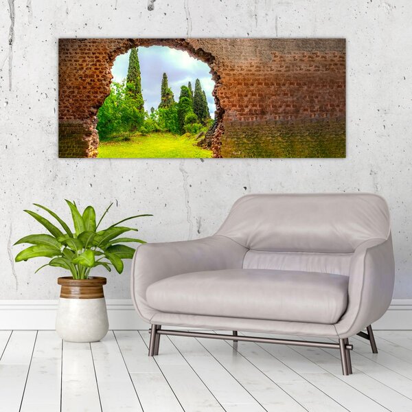 Slika - Rajski vrt (120x50 cm)