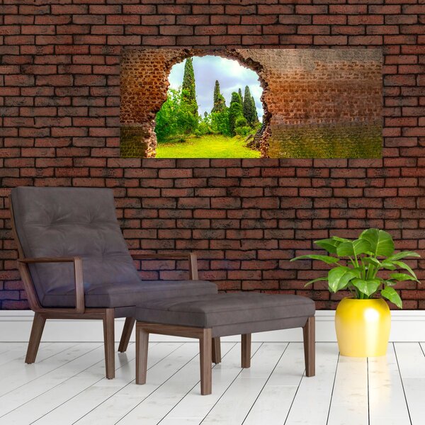 Slika - Rajski vrt (120x50 cm)