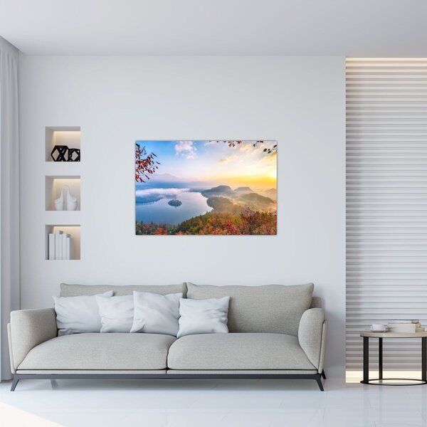 Slika - Bledsko jezero (90x60 cm)